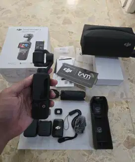 Kamera Portable DJI Osmo Pocket 3 combo creator Full set Second mulus