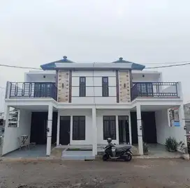 Rumah cantik desain Bali dekat Tol & Stasiun LRT Cibubur
