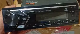 Headunit singledin orca usb aux bluetooth speaker 3way bass midle