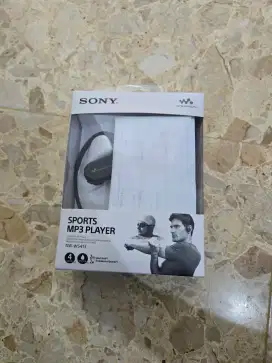 Sony Walkman Original Resmi Sports MP3 Player NW-WS413 Black Noir