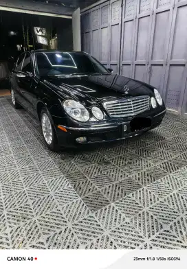 Mercedes Benz W211 E280 Tahun 2006
Obsidiant black on grey