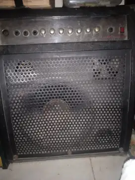 Amplifier speaker silver crest