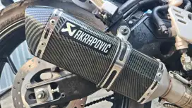 Knalpot carbon XSR Taiwan full system suara ngebass adem msh gress