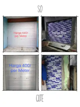 Rolling door dan harmonika