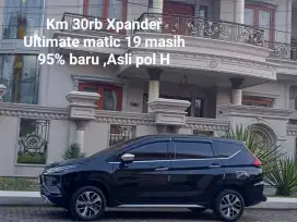 Km 30rb Xpander Ultimate matic 2019,antik 100%seperti baru