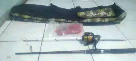 joran pancing  dan reel