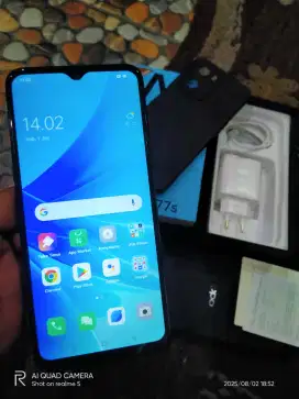 Oppo A77S (8/128)segel mulus fulset.PAS no min