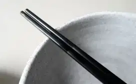Sumpit Stainless Steel Hitam