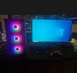 PC Fullset intel core i3 12100f / Nvidia RTX 2060 6GB / Monitor 27 led
