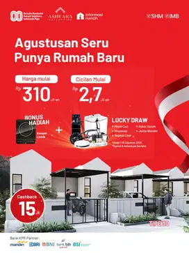 Rumah Ashfara Collection type 30/60