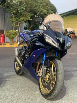 Dijual cepat yamaha R6 blue 2014