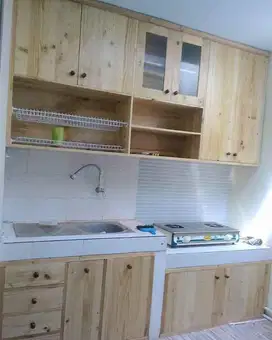 Kitchen set jati belanda murah depok