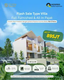 Villa mewah murah strategis plus mini pool di Ngamprah Padalarang