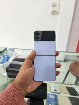 Samsung Z flip 4 8/256 blue mlus lengkap