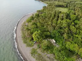 Beachfront Land For Sale Genggelang Beach North of Lombok
