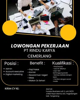 Staff digital marketing