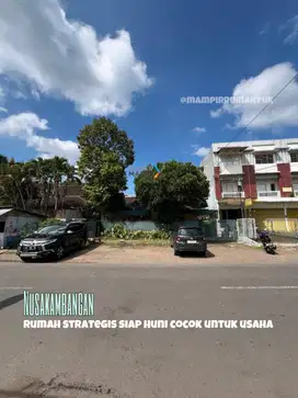 Rumah strategis poros jalan besar di Nusakambangan Klojen Malang