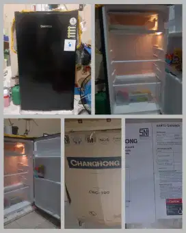 Kulkas merk changkong 1 pintu (hitam)