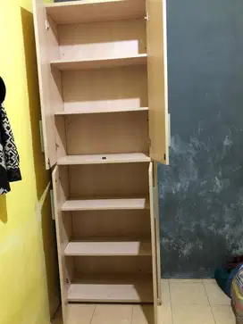 Lemari ikea 4 pintu barang mulus banget