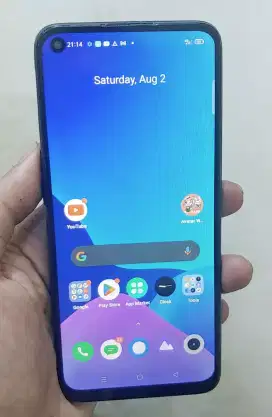 Bisa Antar Atau cod Realme 6 Ram 4/128 Fullset Gak Ada Kendala