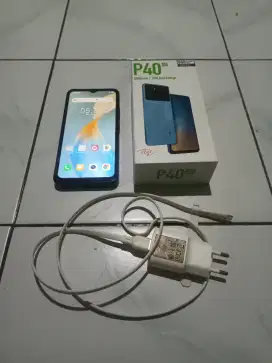 ITEL P40 HP bekas pakai sendiri.