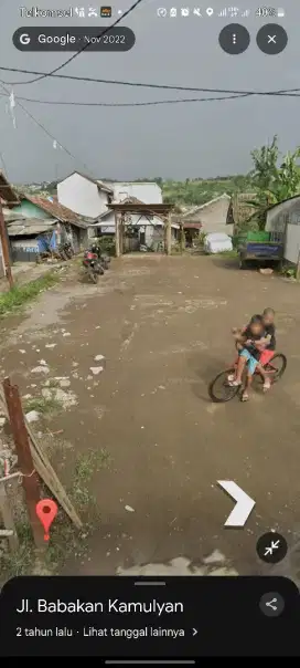 Dijual lahan tanah potensial pinngil jalan desa