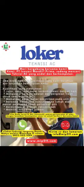 Loker Teknisi AC