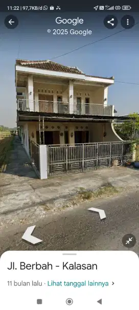 Dikontrakan rumah 2lt