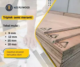 jual triplek semi meranti 18mm untuk furnitur mebel
