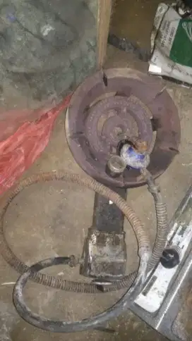 Kompor win gas siap pakai, kondisi normal
