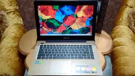 Laptop Core i7 Gaming NVIDIA Skripsi Asus A456UR Ram 8GB SSD 256GB+1TB