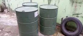 Drum besi 200 liter tutup kecil