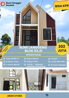 Rumah minimalis bernuansa vila dataran tinggi