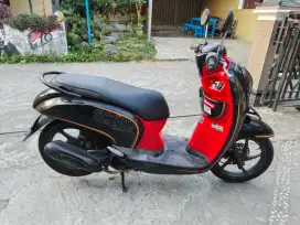 Honda Scoopy injeksi THN 2014 plat AB sleman