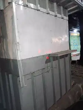 Container Booth Second rasa baru