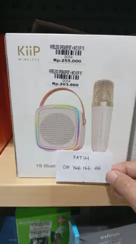 WIRELESS SPEAKER BT + MIC KIIP Y8 ATLANTIS DAHSYAT