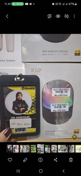 KIIP Y7 WIRELESS SPEAKER ATLANTIS DAHSYAT!!