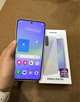 Jual Samsung A36 5G Ram 8gb/256gb pemakaian seminggu garansi full new