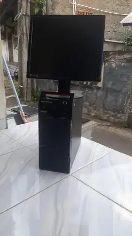 CPU Komputer BUILD UP Lenovo Core i3 + LCD LG 17 inc Kotak MURAH