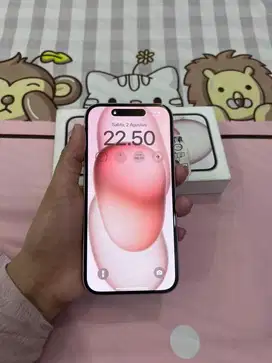 IPHONE 15 PINK 128 MULUS
