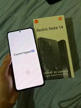 JUAL SANTUY REDMI NOTE 14 8/256, PAKE SEBENTAR MULUS 100%