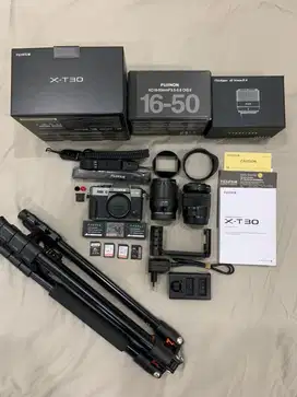 Kamera Fujifilm X-T30 Mirrorless Full Package