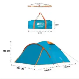 Tenda Dhaulagiri kapasitas 4-5 orang