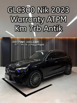 Mercedes Benz GLC300 AT 2024 Hitam Mercy B2143SJK Km7rb Nik 2023