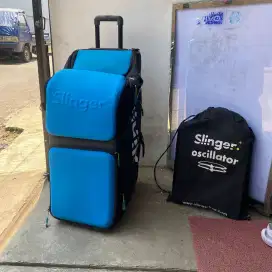 Mesin pelontar bola merk slinger agsh01
