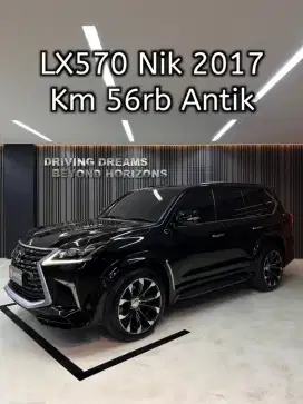 Lexus LX570 Upgrade F-Sport 2018 Hitam Km56rb B2920PBV Nik 2017