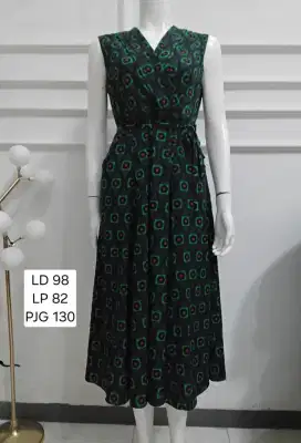Dress preloved hijau botol