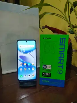 2nd : infinix Smart 9 4/128 5000 mah