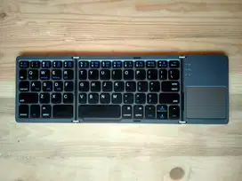 Keyboard Lipat Premium Bluetooth + Touchpad Unitech - Portable & Kompa