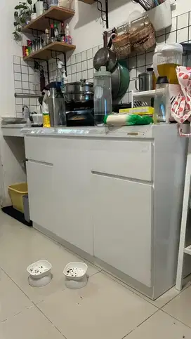 Kitchen Set Bawah Full Putih